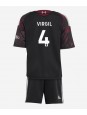 Liverpool Virgil van Dijk #4 Replika Tredje Kläder Barn 2026-27 Kortärmad (+ byxor)